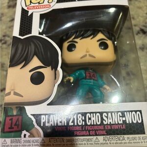 Squid Games Funko Pop player #218 new in box